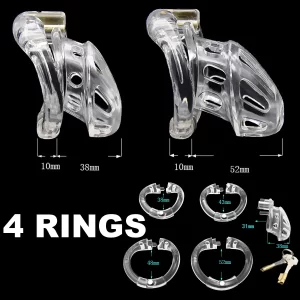 Arrival Openable Ring Design Male Chastity Device Penis Ring Vent Hole Cock Cage Sex Toys