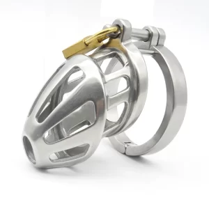CHASTE BIRD Stainless Steel Male Chastity Device Chastity Belt Cock Cage Penis Ring Men s Virginity