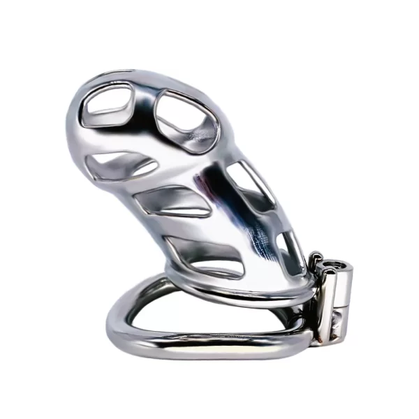 Long short Cock Chastity Cage for Men Metal Penis Cage Male Chastity Device Lock Sleeve Bondage 3