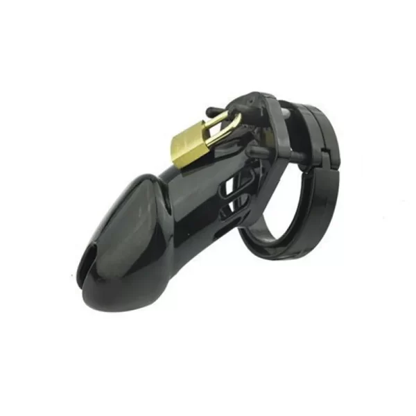Male Chastity Cock Cages Sex Toys For Men Penis Belt Lock Five Penis Rings Cock Ring 2