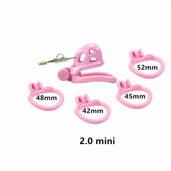 New Mini Chastity Cage Cobra Cock age Male Erotic Bondage Chastity Abstinence Device Penis Cage Adult 5